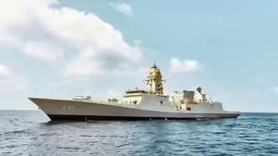 Defence minister Rajnath Singh commissions advanced stealth Frigate INS Taragiri