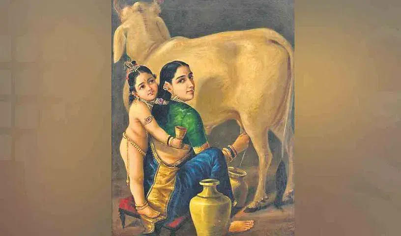 Yashoda And Krishna Painting Fetches Record Shattering 167 Crores