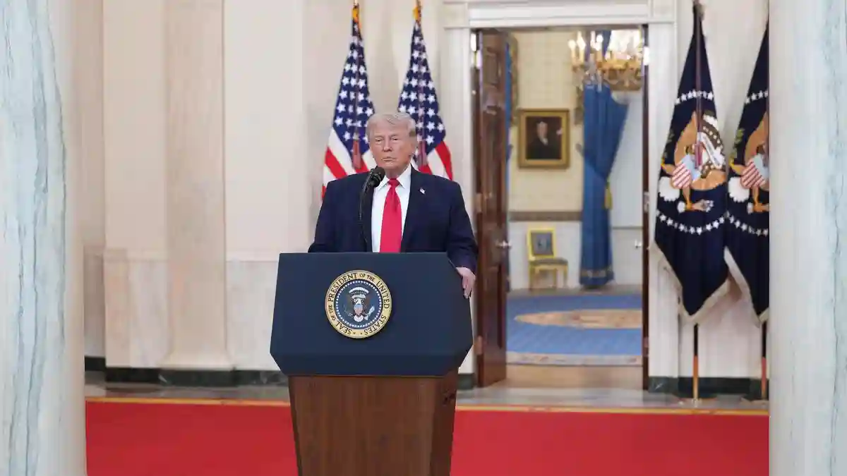 Trump unveils 100% tariff on some patented drugs on ’Liberation Day’ anniversary